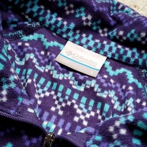 Columbia Fleece Quarter Zip Layer Sweater